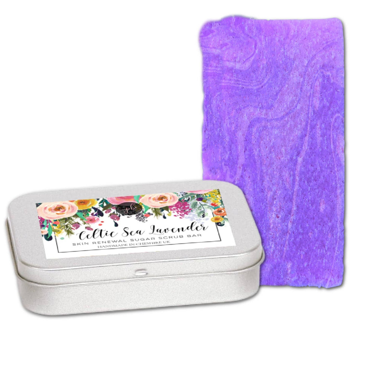 Celtic Sea Lavender Sugar Scrub Bar