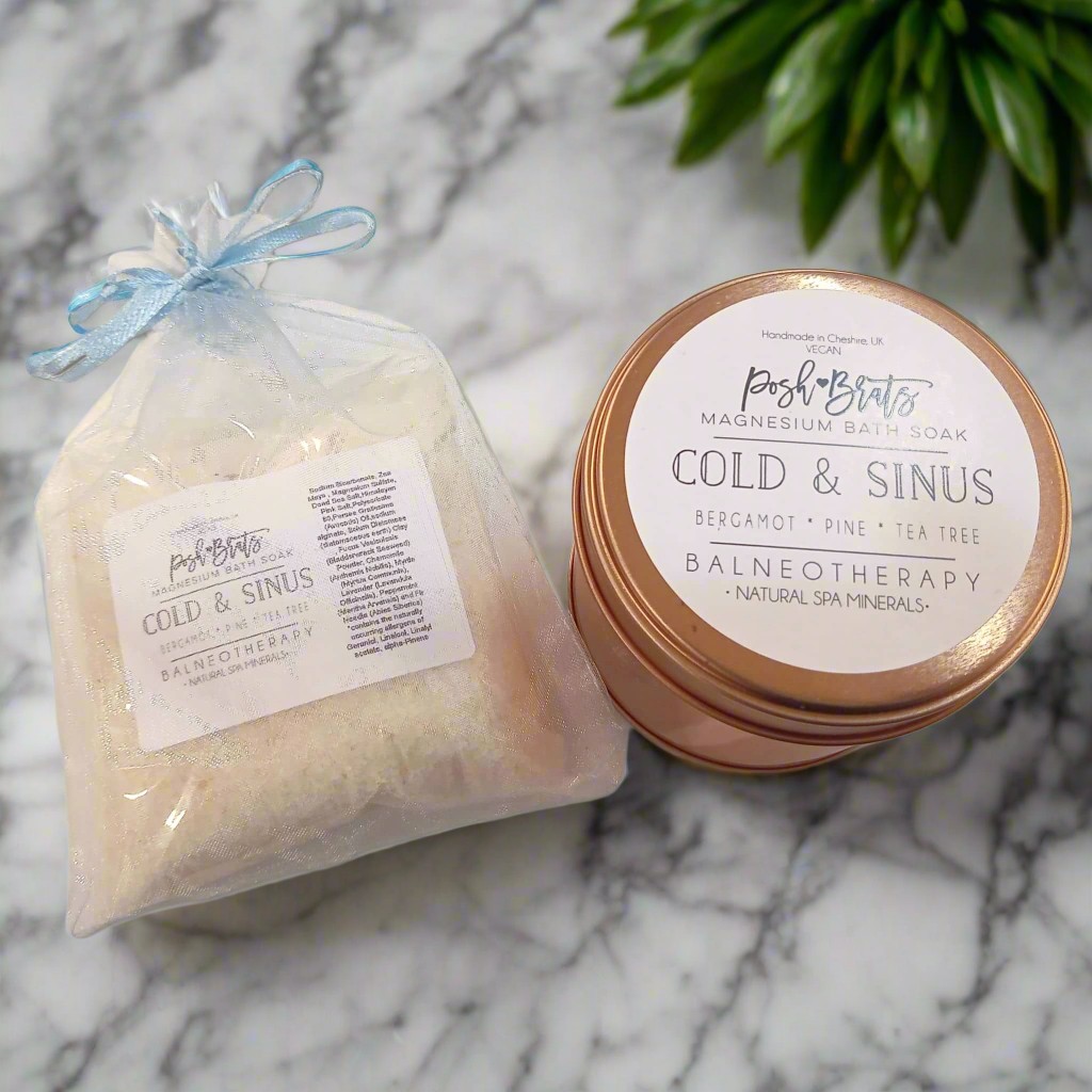 Cold Sinus Relief Aromatherapy Bath Salt