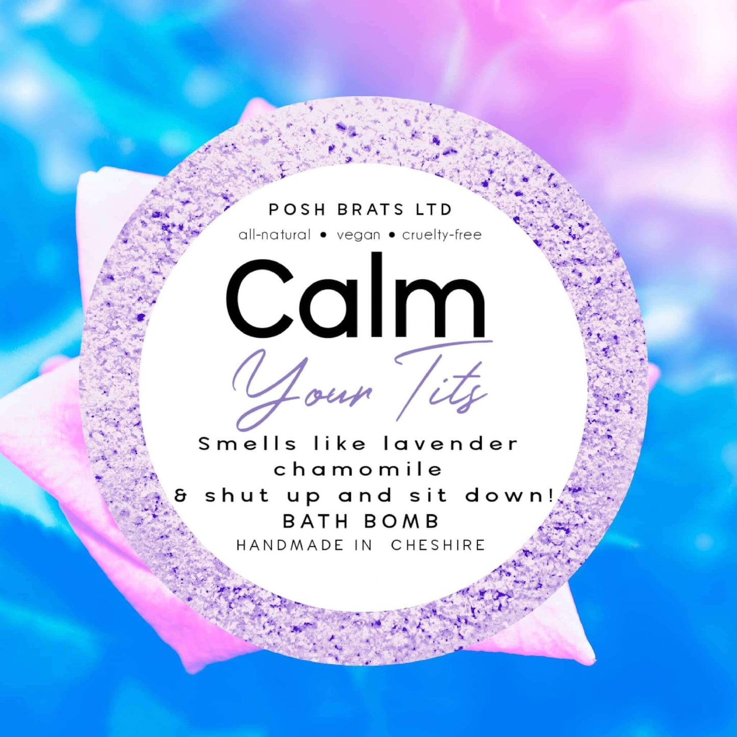 Exotic scents of Calm Your Tits.