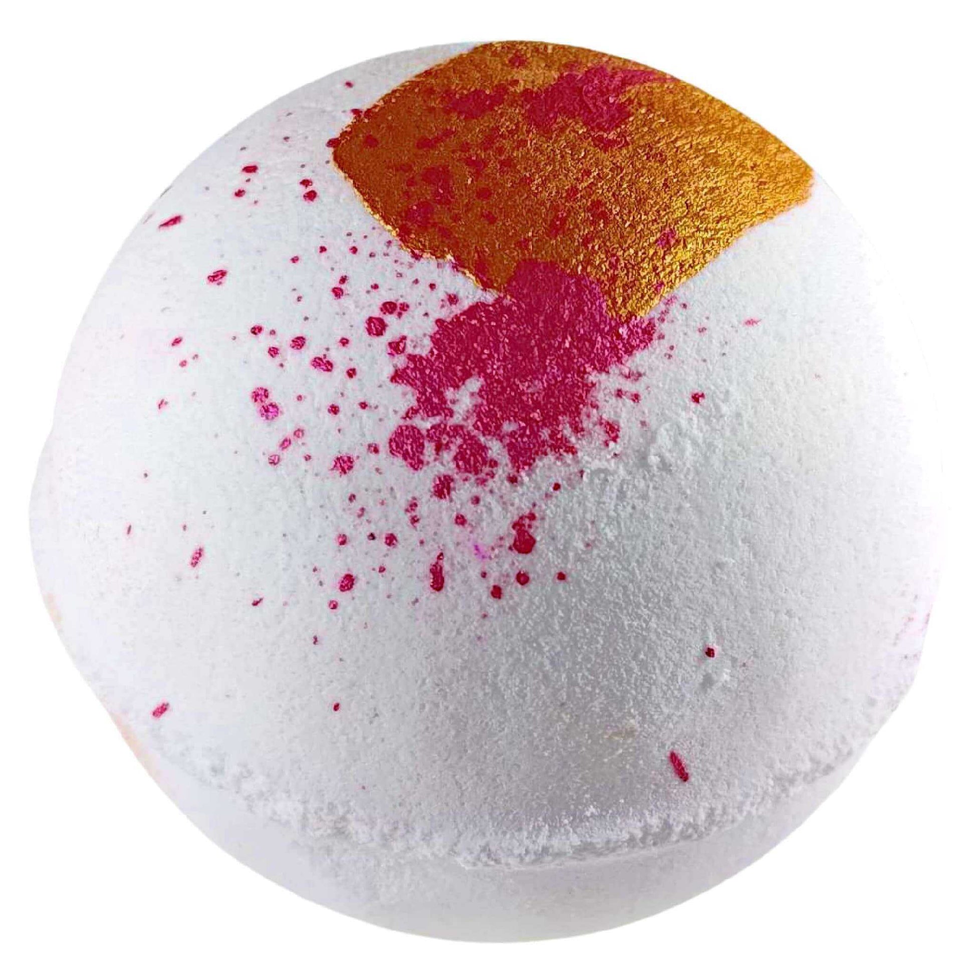 Rose Gold Collagen Aromatherapy Bath Bomb is here. Transform your bath into a spa retreat now!