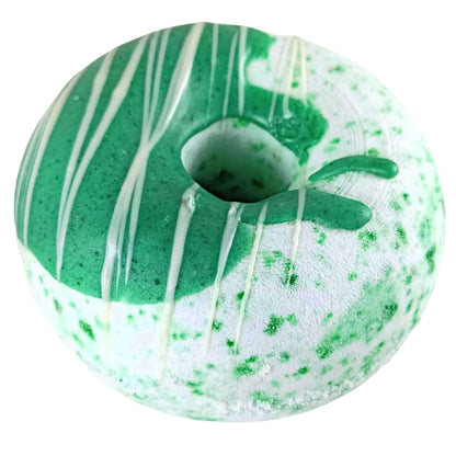 Sacred Oasis Donut Bath Bomb: your ticket to relaxation. Transform your bath into an oasis of tranquility.