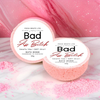 Long-lasting fragrance from Bad Ass Bitch Fizzy Bath Bomb