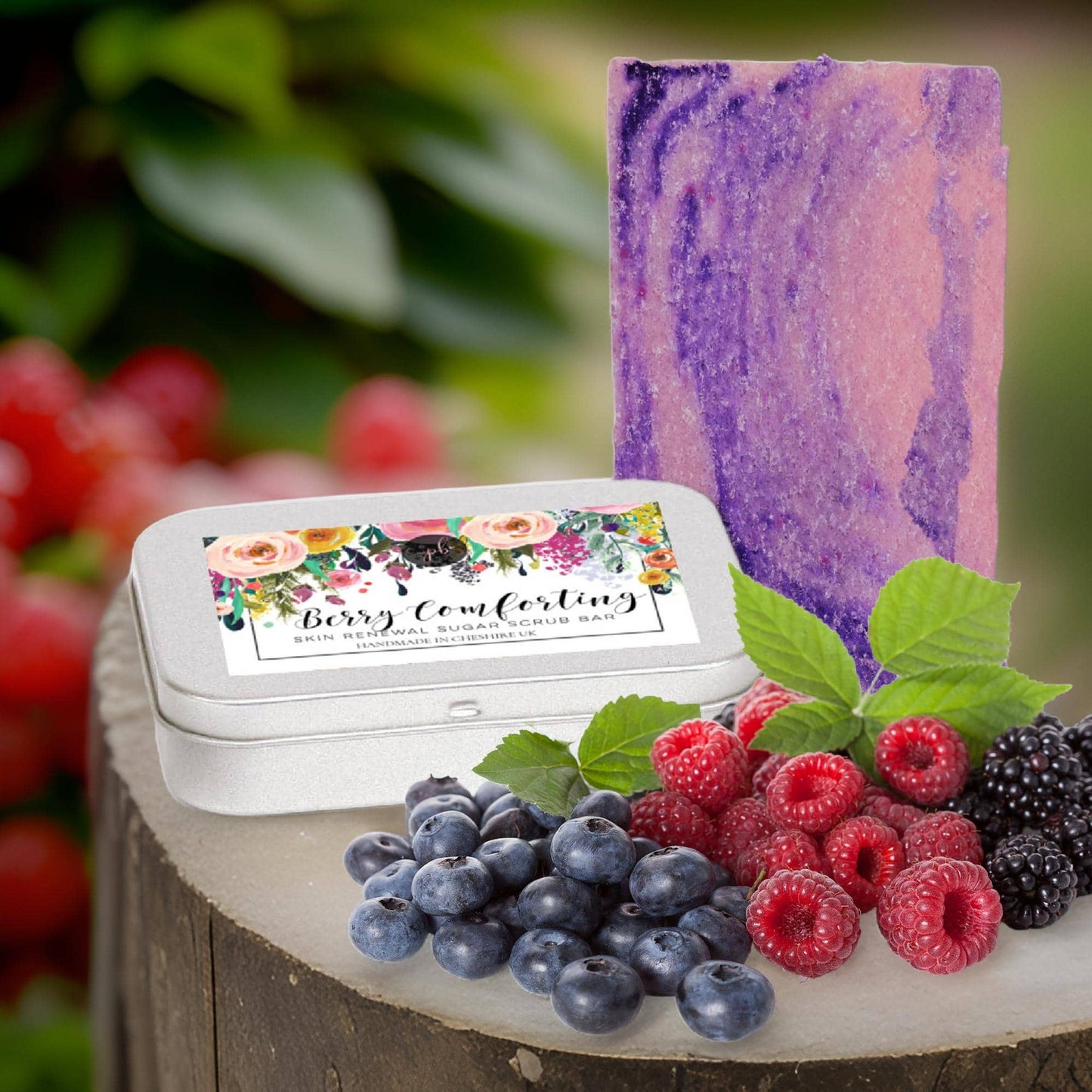Berry Comforting Sugar Scrub Bar