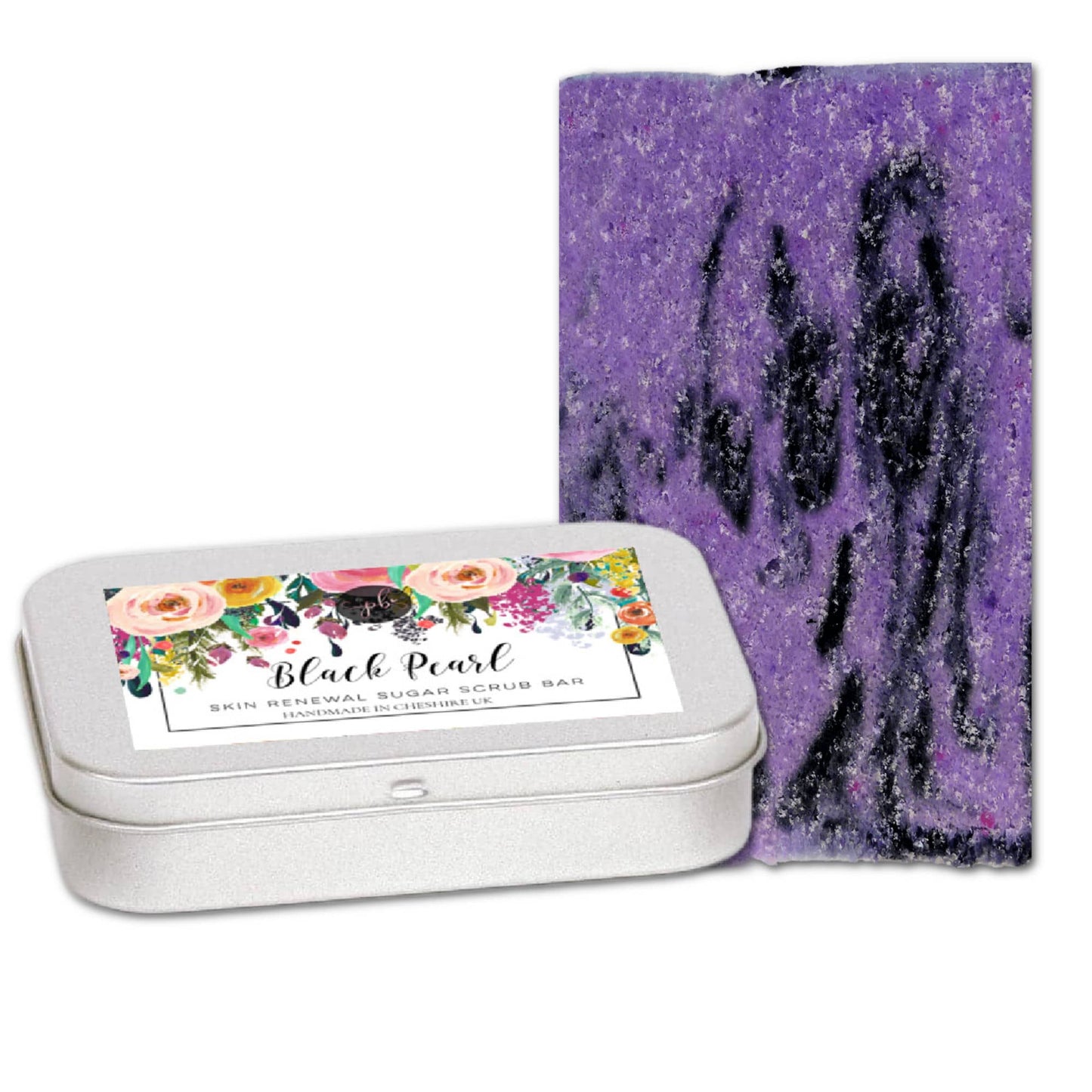 Black Pearl Sugar Scrub Bar