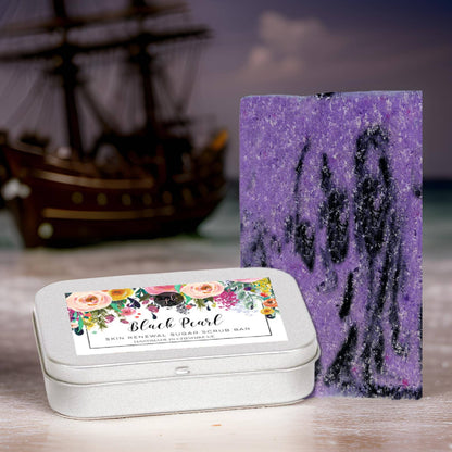 Black Pearl Sugar Scrub Bar