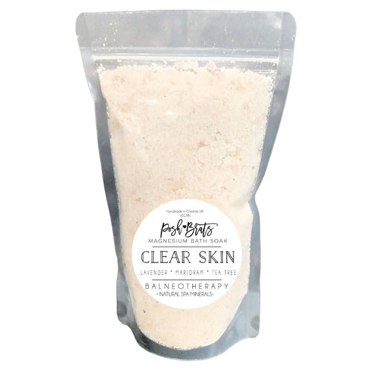 Clear Skin Bath Salt Magnesium Soak Sachet