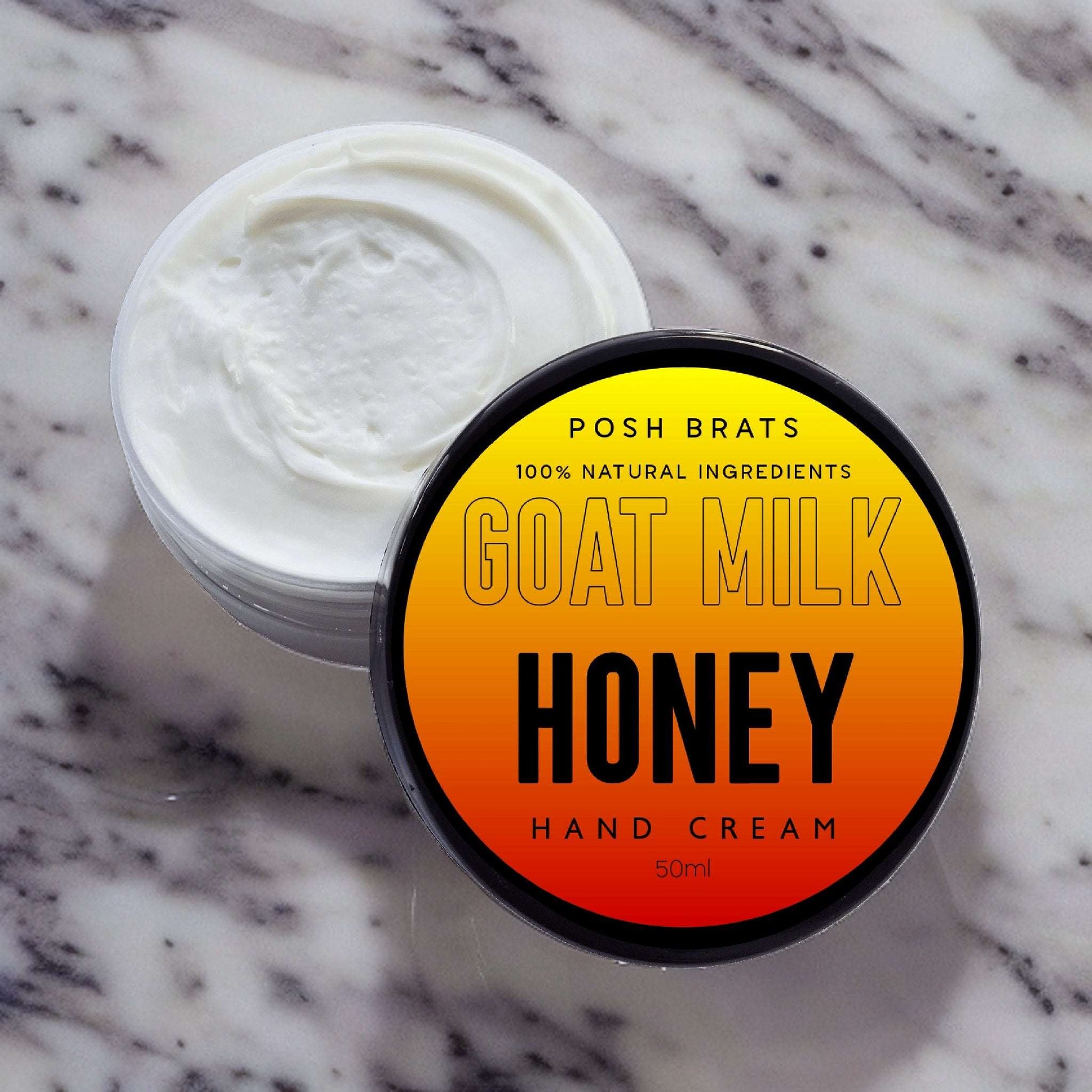 Goat Milk Aloe Vera Honey - Your solution to dry hands! Our soothing repair cream softens and restores your skin.