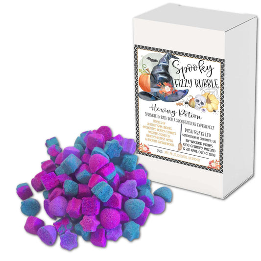 Halloween Hexing Potion Fizzy Bath Bomb Rubble VEGAN 6pk