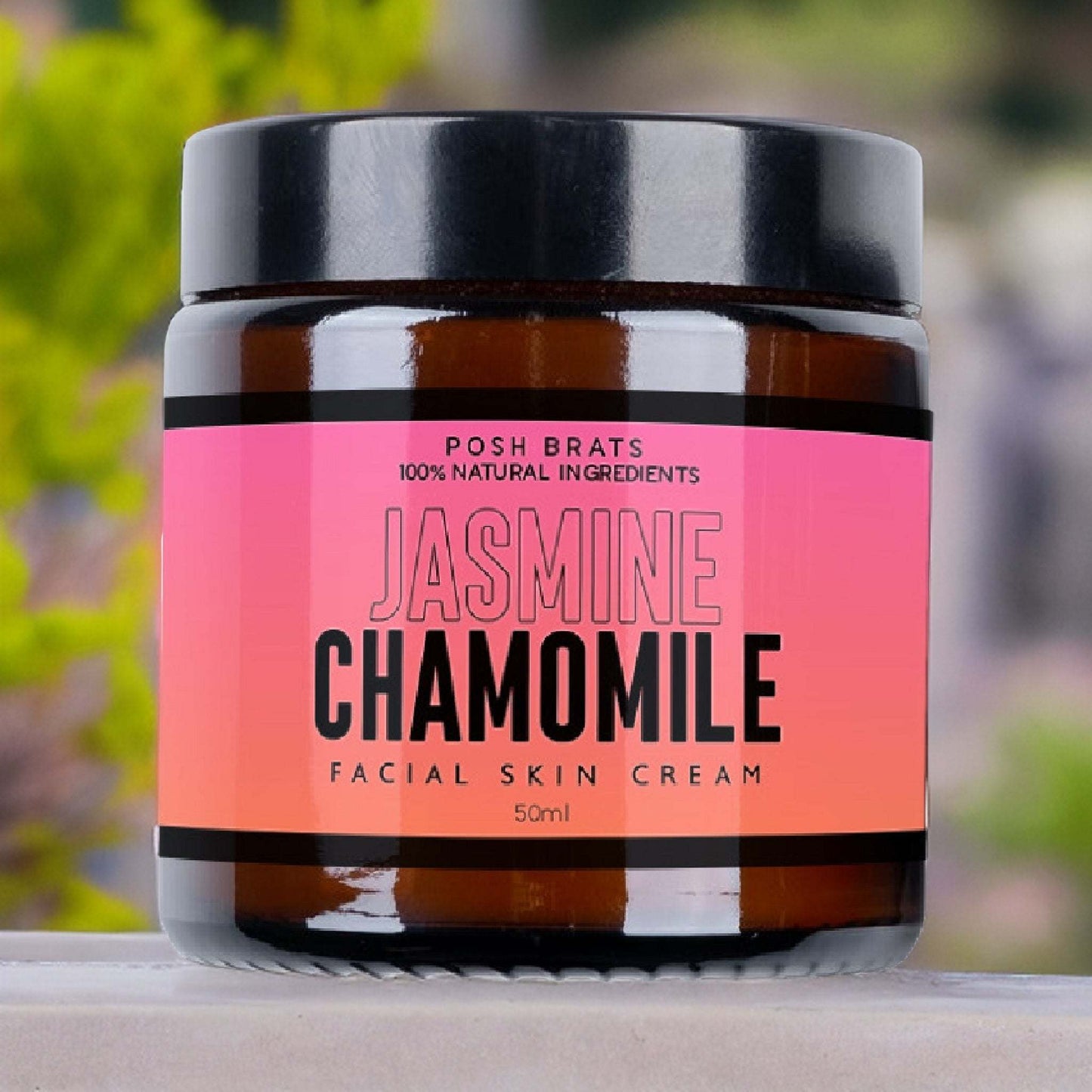 Jasmine Chamomile Aromatherapy Facial Skin Cream - indulge in radiant skin with the calming, soothing power of nature.