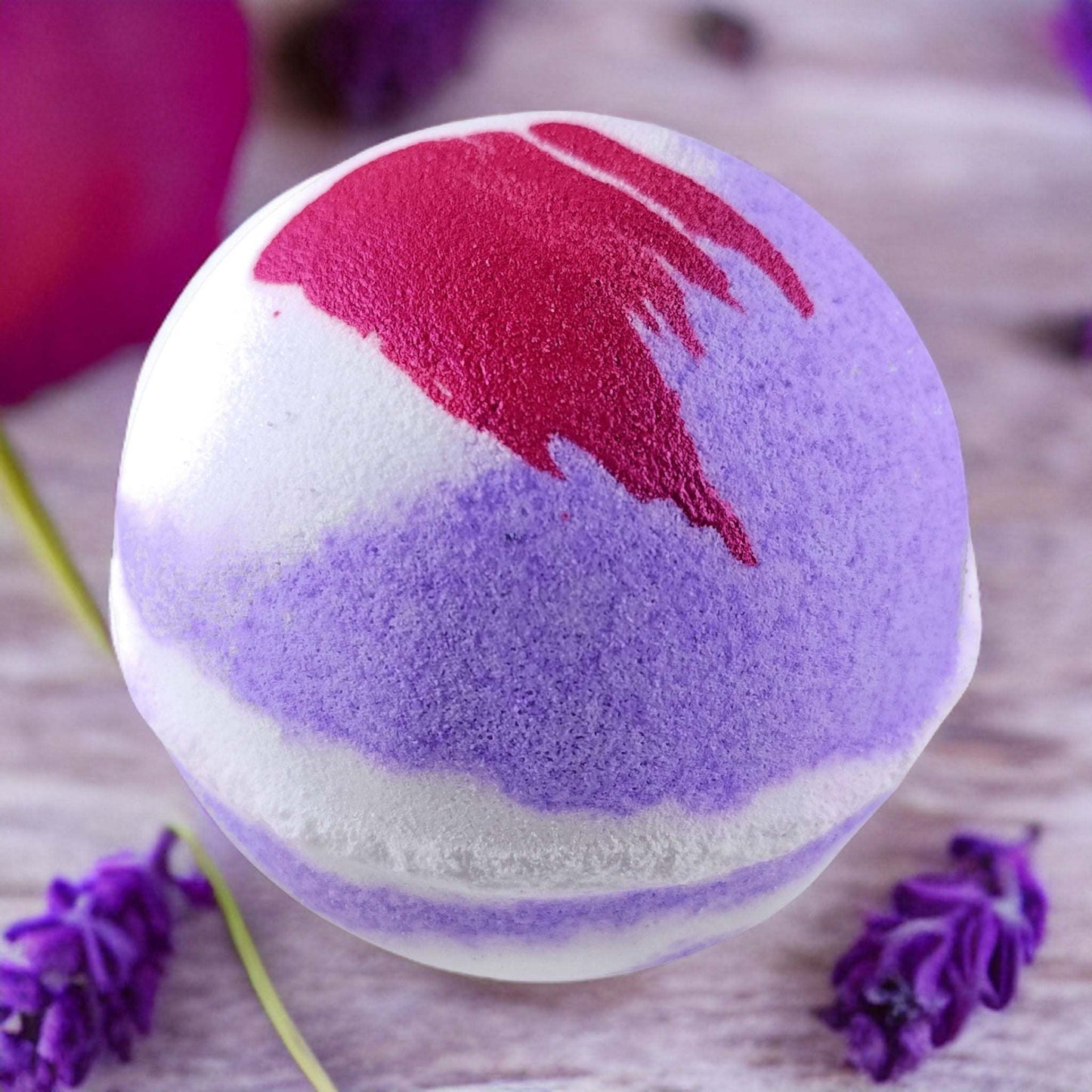 Indulge in a lavish bath experience with our Lavender Luxury Fizzy Bath Bomb. Get yours now!