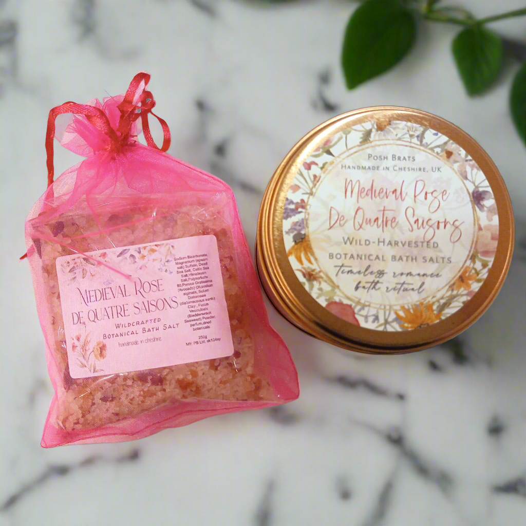 Medieval Rose De Quatre Saisons Botanical Bath Salt