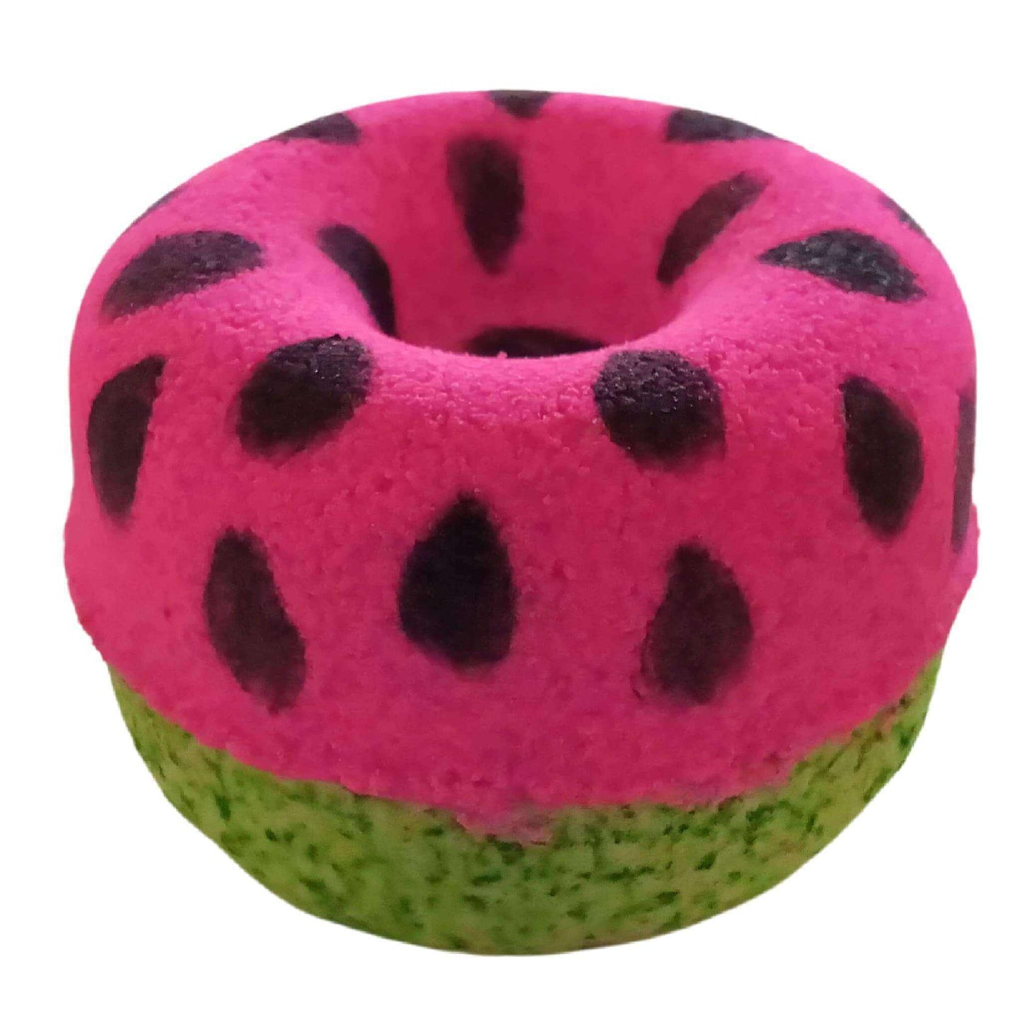 Summer picnic watermelon bath bomb brings a refreshing burst of summer to your tub. Immerse yourself!