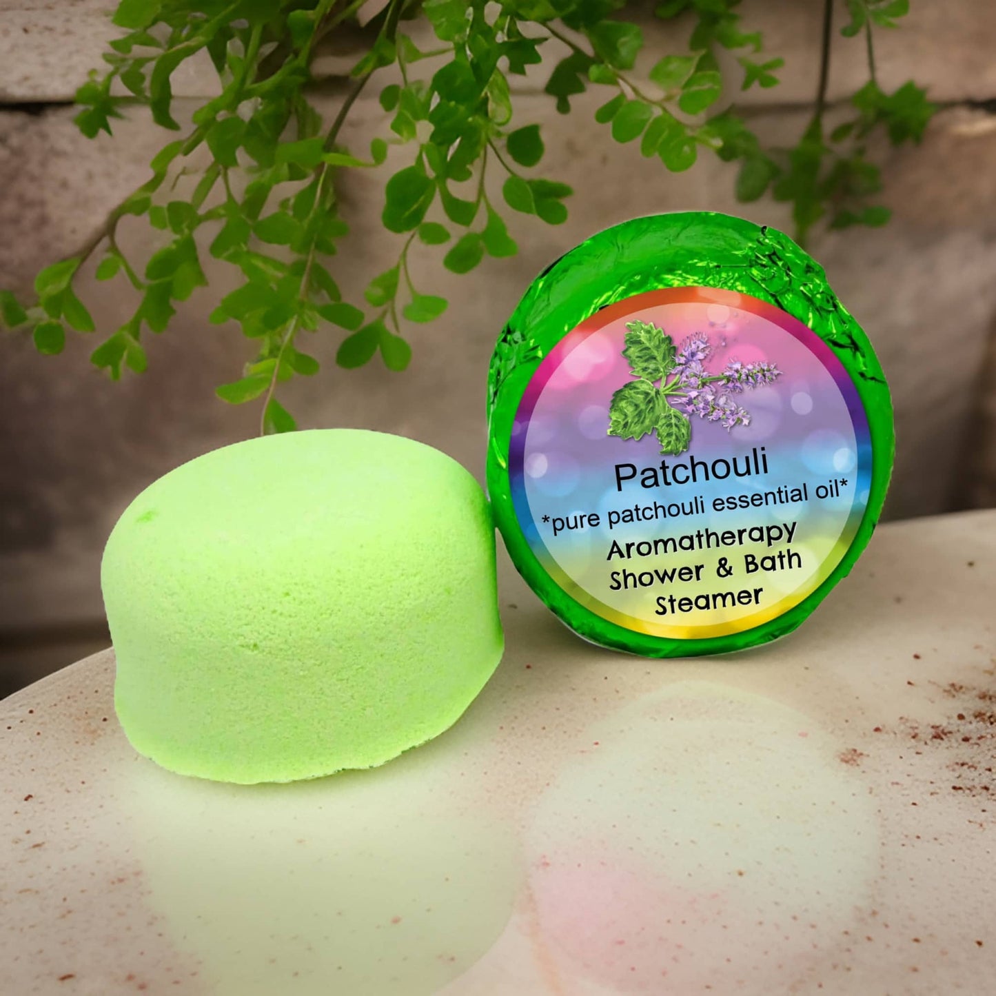 Patchouli Aromatherapie Duschdampfer VEGAN