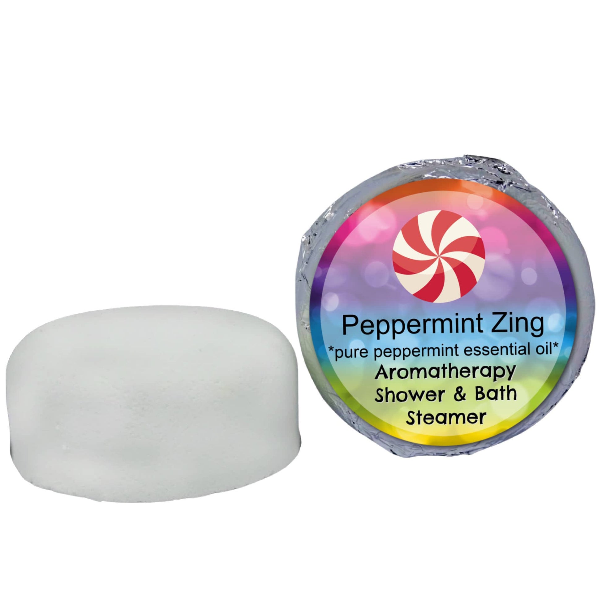 Peppermint Zing Aromatherapy Shower Steamer