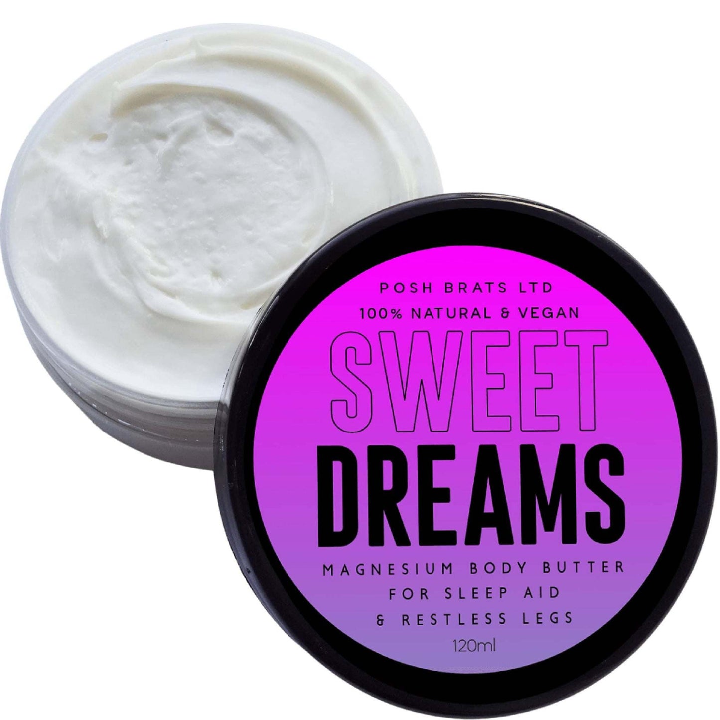 Discover the power of Sweet Dreams Magnesium Body Butter for improved sleep quality! This luxe, hydrating sleep aide awaits.