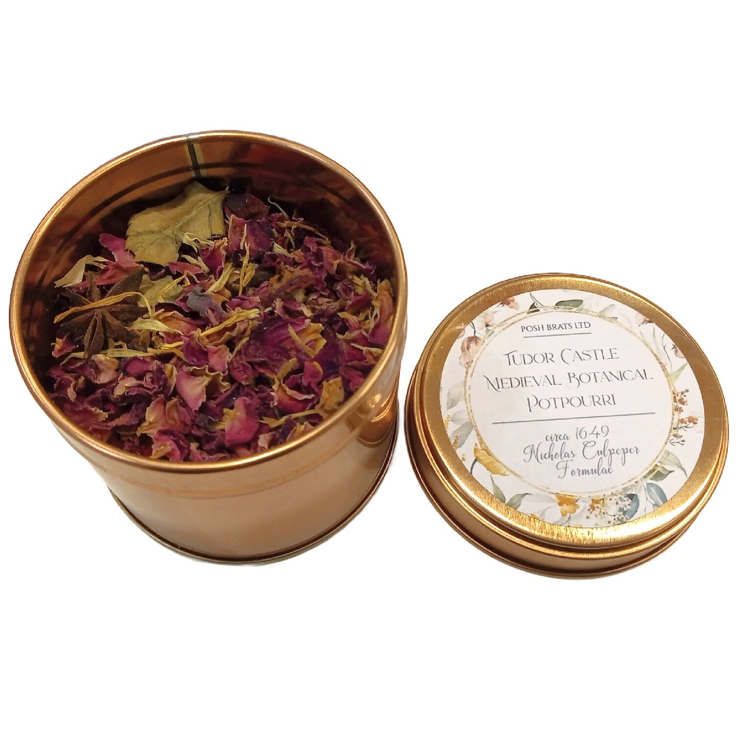Tudor Castle Wildcraft Mittelalterliches botanisches Potpourri VEGAN
