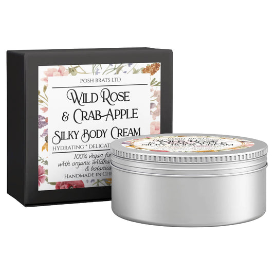 Wild Rose & Crab Apple Silky Body Butter Cream