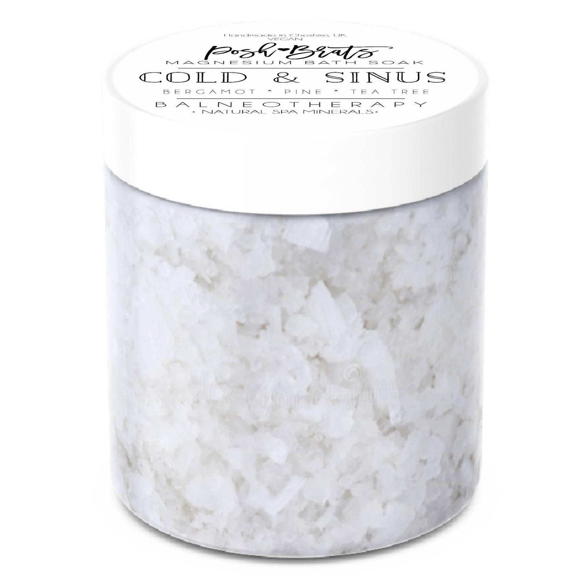 Cold Sinus Relief Bath Salt: Experience immediate comfort with our Magnesium Soak. Perfect aid for your sinus problems!