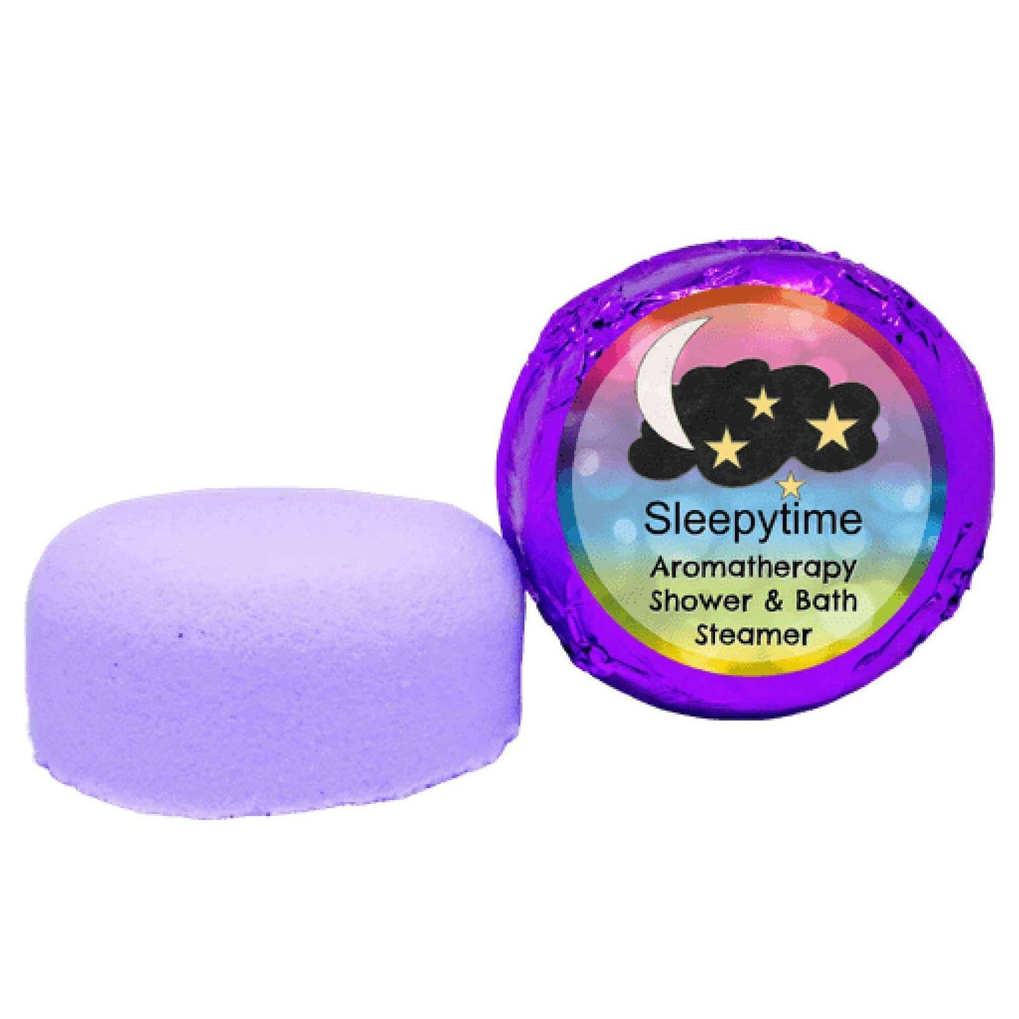 Experience a restful night with Sleepytime Shower Steamer. Our aromatherapy shower steamer is the perfect bedtime companion!