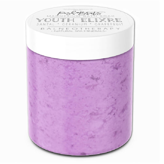 Youth Elixre Bath Salt - the ultimate pampering magnesium soak for youthful, radiant skin. Try now!